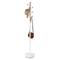 Honey Can Do 69.3" White Freestanding Corner Coat Rack